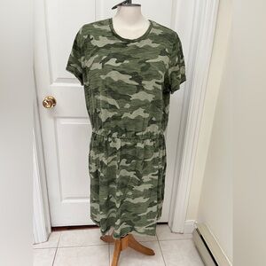 Camo Green Women's Dress